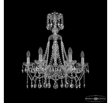 Хрустальная люстра Bohemia Ivele Crystal 1413/6/200/XL-66 Ni_BI