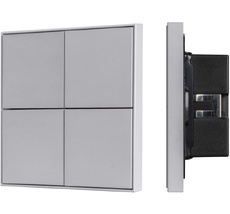 INTELLIGENT Кнопочная панель KNX-304-23-IN Silver (BUS, Frame) (IARL, IP20 Металл, 2 года) 039666 Arlight 039666_ARL