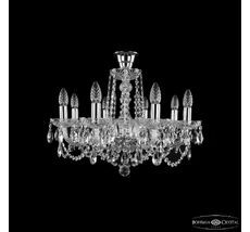 Хрустальная люстра Bohemia Ivele Crystal 1402/8/195 Ni Tube_BI