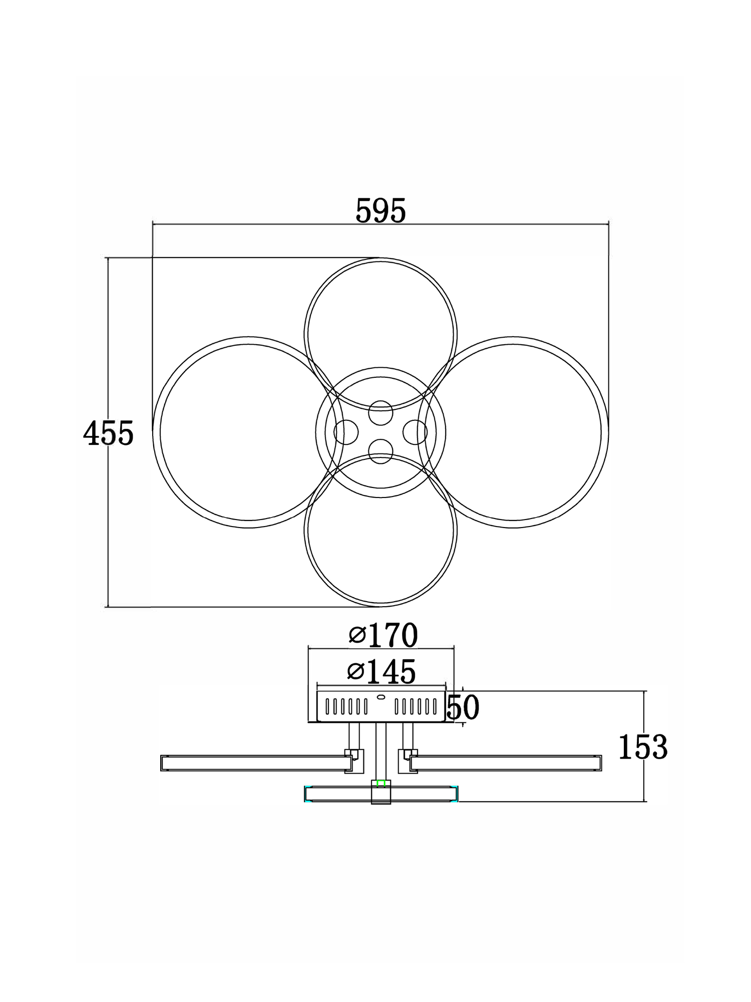 Потолочная люстра Freya Gritta Market FR10018CL-L40W_MY