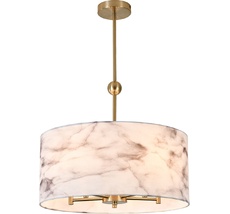 Потолочная люстра на штанге (13036/5R Brass) Indigo V000581