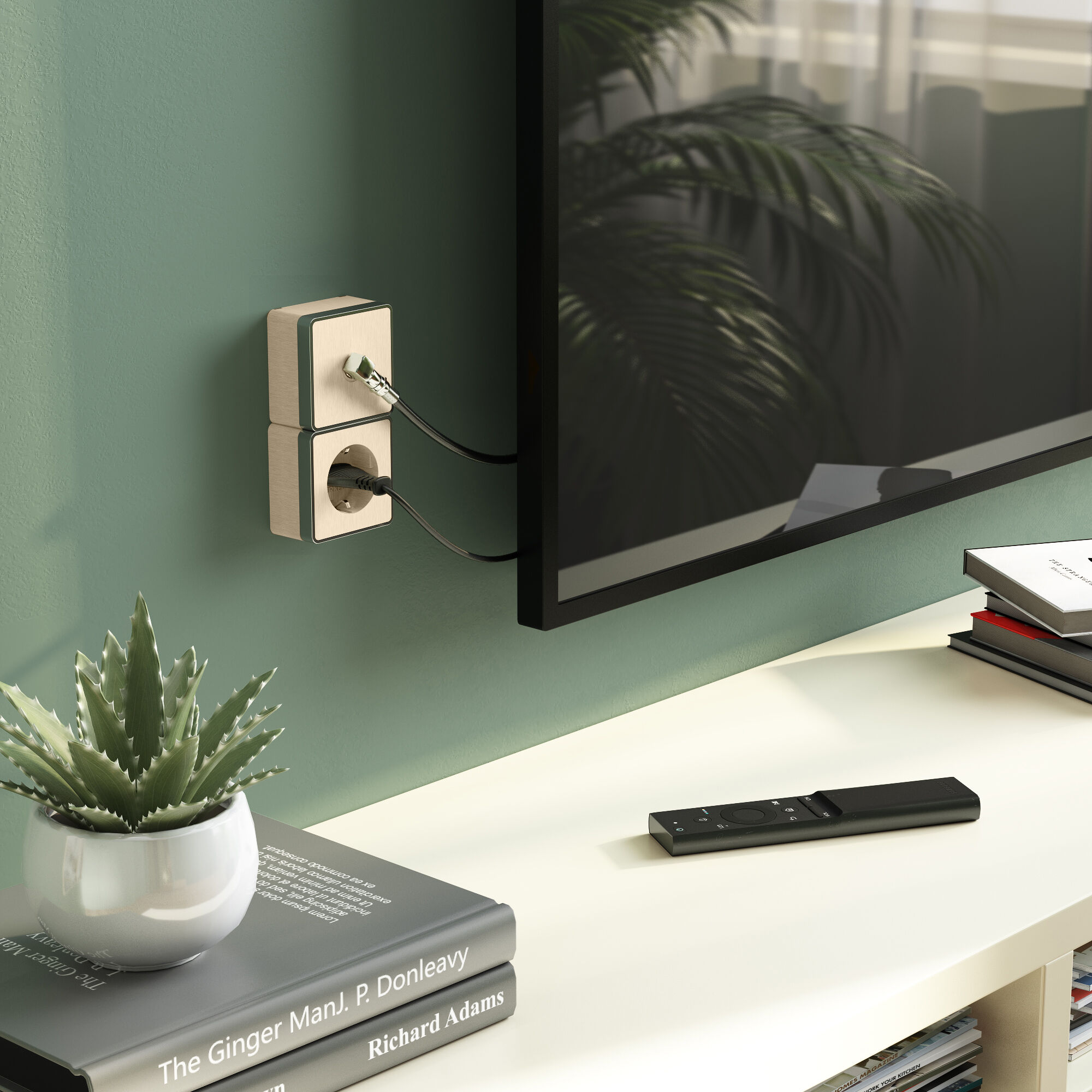 ТВ-розетка оконечная Werkel Gallant a051036_WR