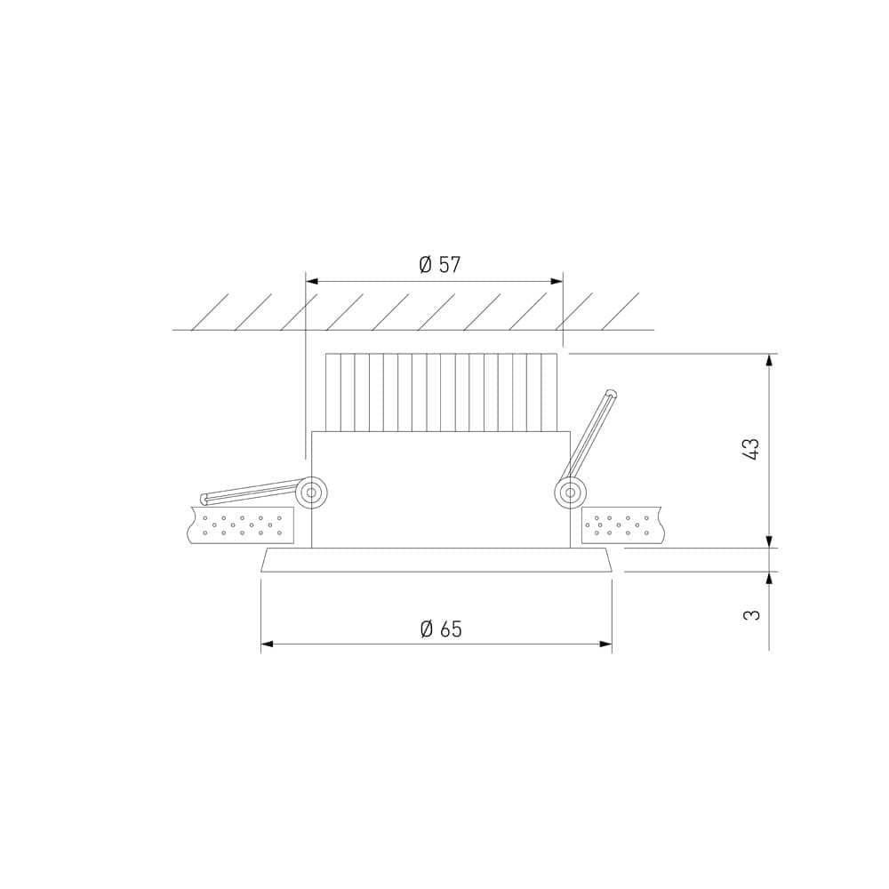 Встраиваемый светильник Elektrostandard точечный светодиодный Kita a056773_ES