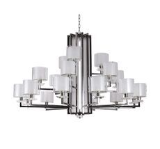 Подвесная люстра Newport 4412+6+3/C black glossy_NP