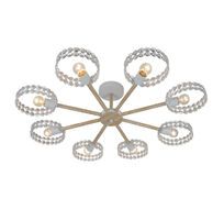 Потолочная люстра на штанге Escada 679/8P White_ESC