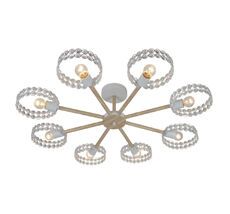 Потолочная люстра на штанге Escada 679/8P White_ESC