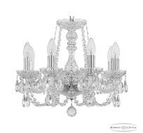 Хрустальная люстра Bohemia Ivele Crystal 101/8/141 Ni_BI