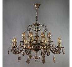 Хрустальная люстра Ambiente Ambient 8888/8+8 PB Honey Leaf_BZ