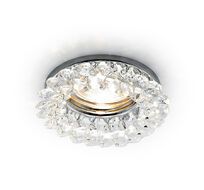 Встраиваемый светильник Ambrella light Crystal K206 CL/CH_AMB