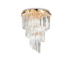 Потолочная люстра Ideallux CARLTON CARLTON PL12 ORO_IL