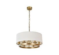 Подвесная люстра Newport SARA 3556/С brass_NP