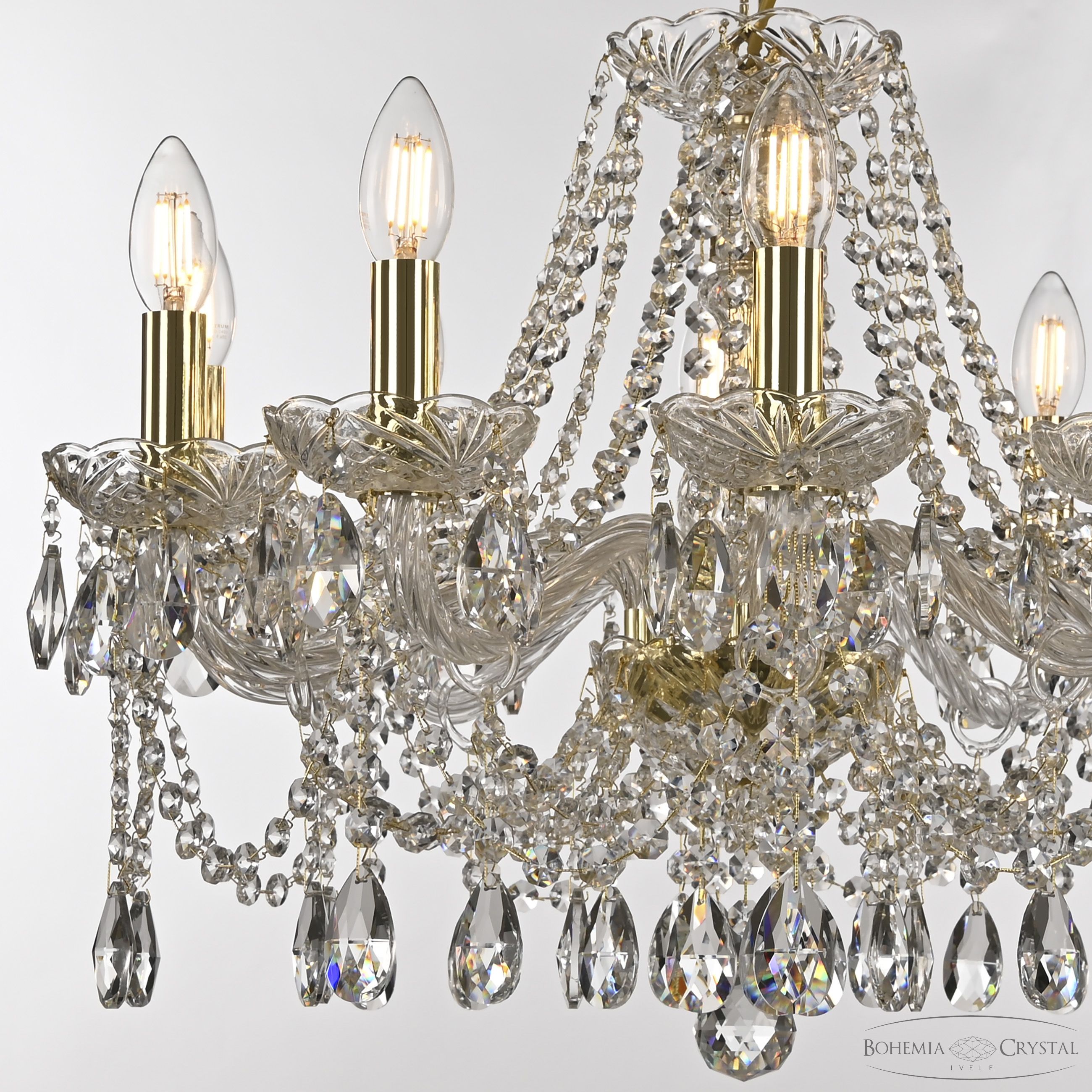 Хрустальная люстра Bohemia Ivele Crystal 107/10/200 G_BI
