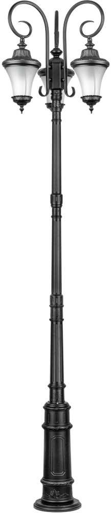 Наземный фонарь IP44 Oasis Light 86410B/18L E7 Bl_OL