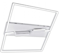 Потолочная люстра с холодным белым светом светодиодная 124W с поворотными спотами, пульт ДУ Imex PLC-7071-800-MWH_IM