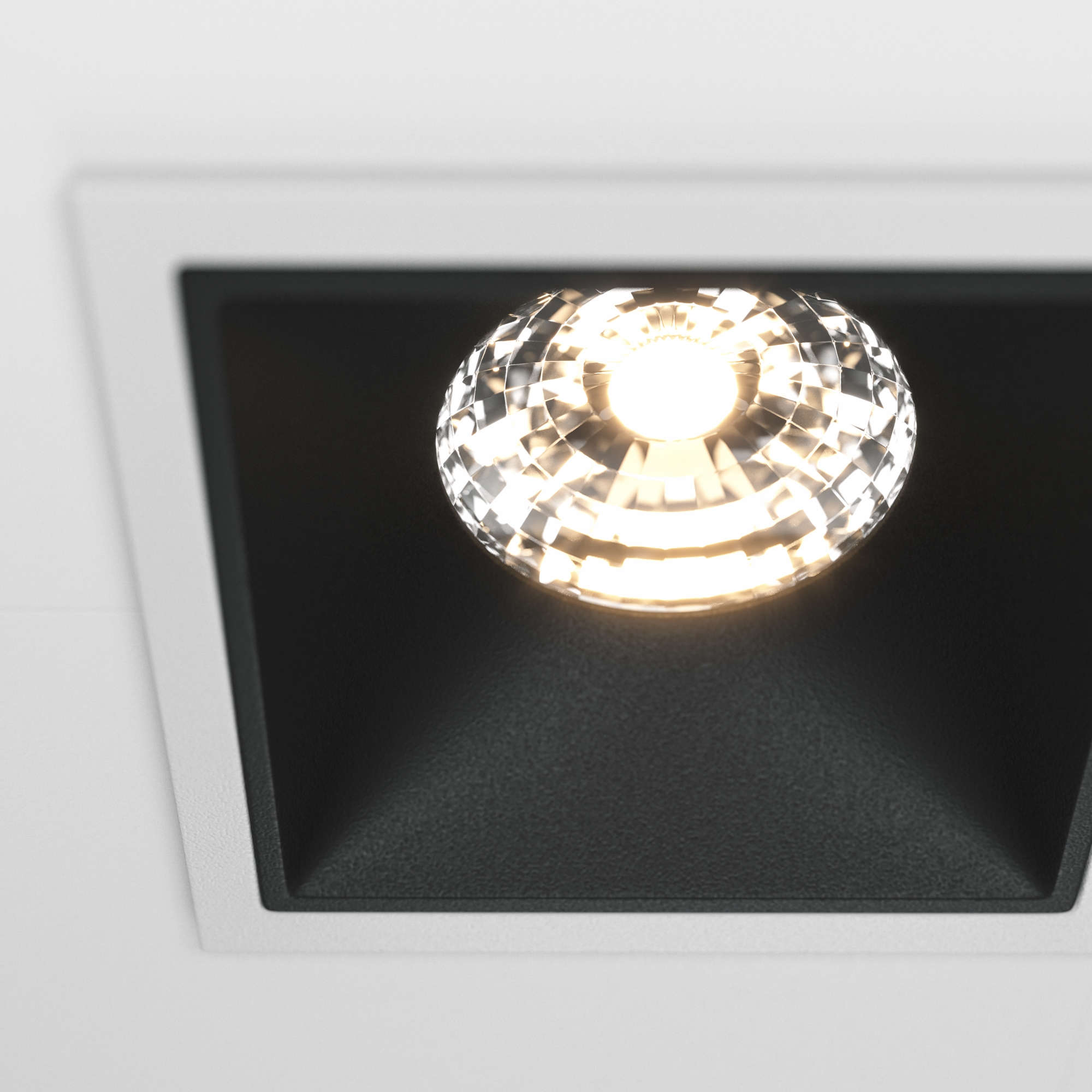 Встраиваемый светильник Maytoni Technical Alfa LED DL043-02-15W3K-D-SQ-WB_MY