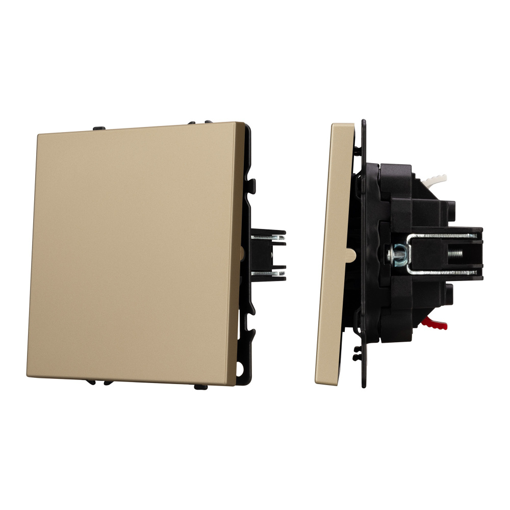 Механизм звонкового выключателя SWT-NOBE-MKR1-SFPL-L-GD (230V, 10A) ( Arlight 054271_ARL