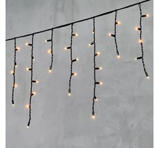 Гирлянда LTC Бахрома 3,1 x 0,5 м Экстра Тепло-Белая 220В, 120 LED LL120-1-2EWW