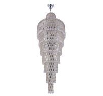 Подвесная люстра Crystallux LIRICA LIRICA SP40 D700 CHROME/GOLD-TRANSPARENT_CR