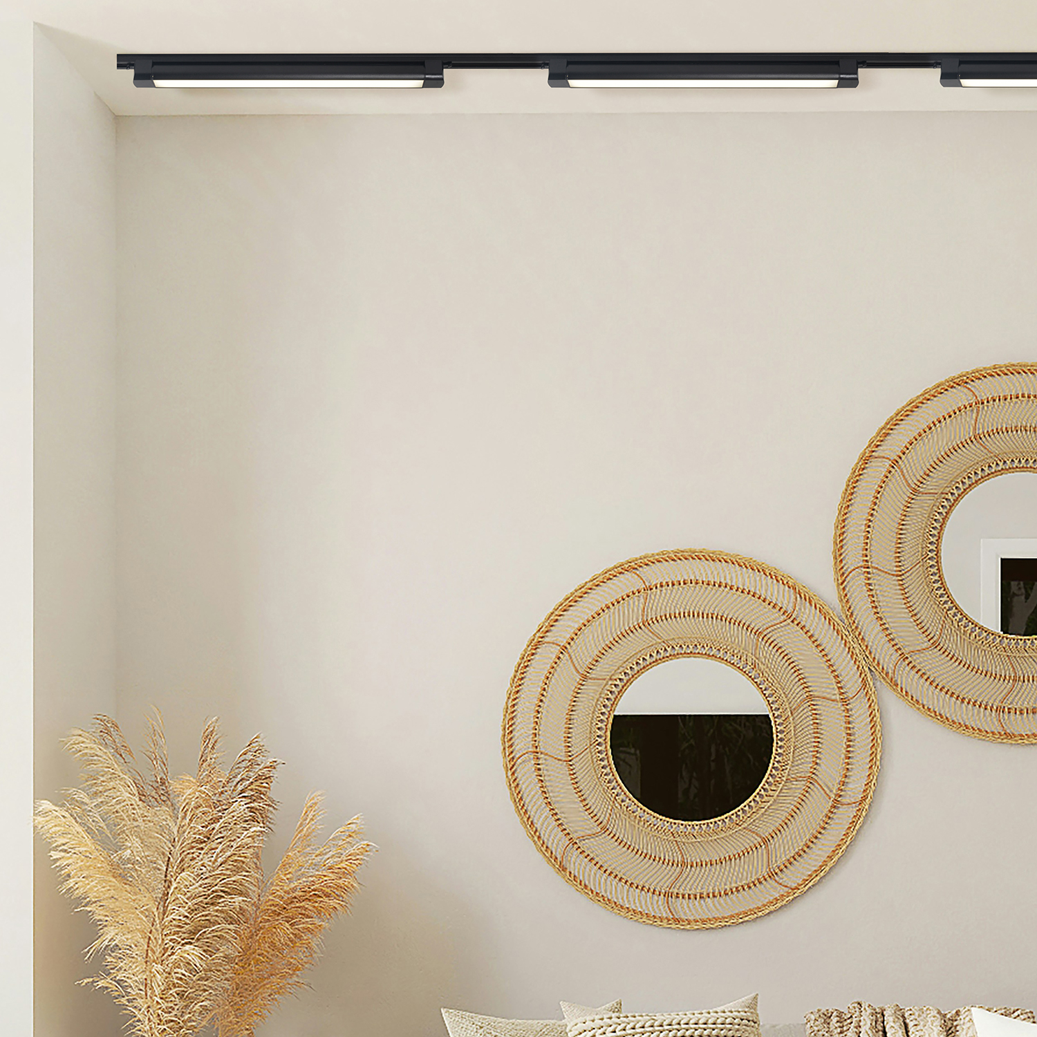 Трековый светильник однофазный Crystal Lux CLT 0.31 010 40W BL M4000К_CR