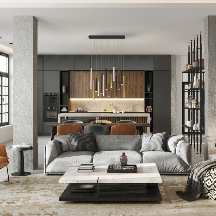 Подвесная люстра Mantra CALA 8085_MN