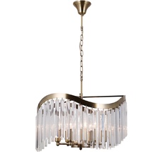Подвесная люстра хрустальная Moderli V10767-6P_MD