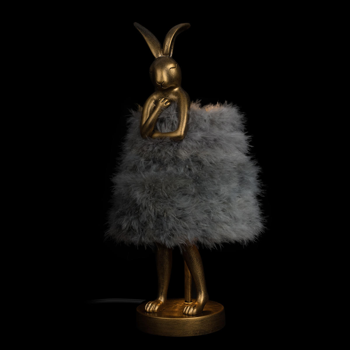 

Настольная лампа Loft IT Lapine 10315/A Grey fluff, 10315/A Grey fluff