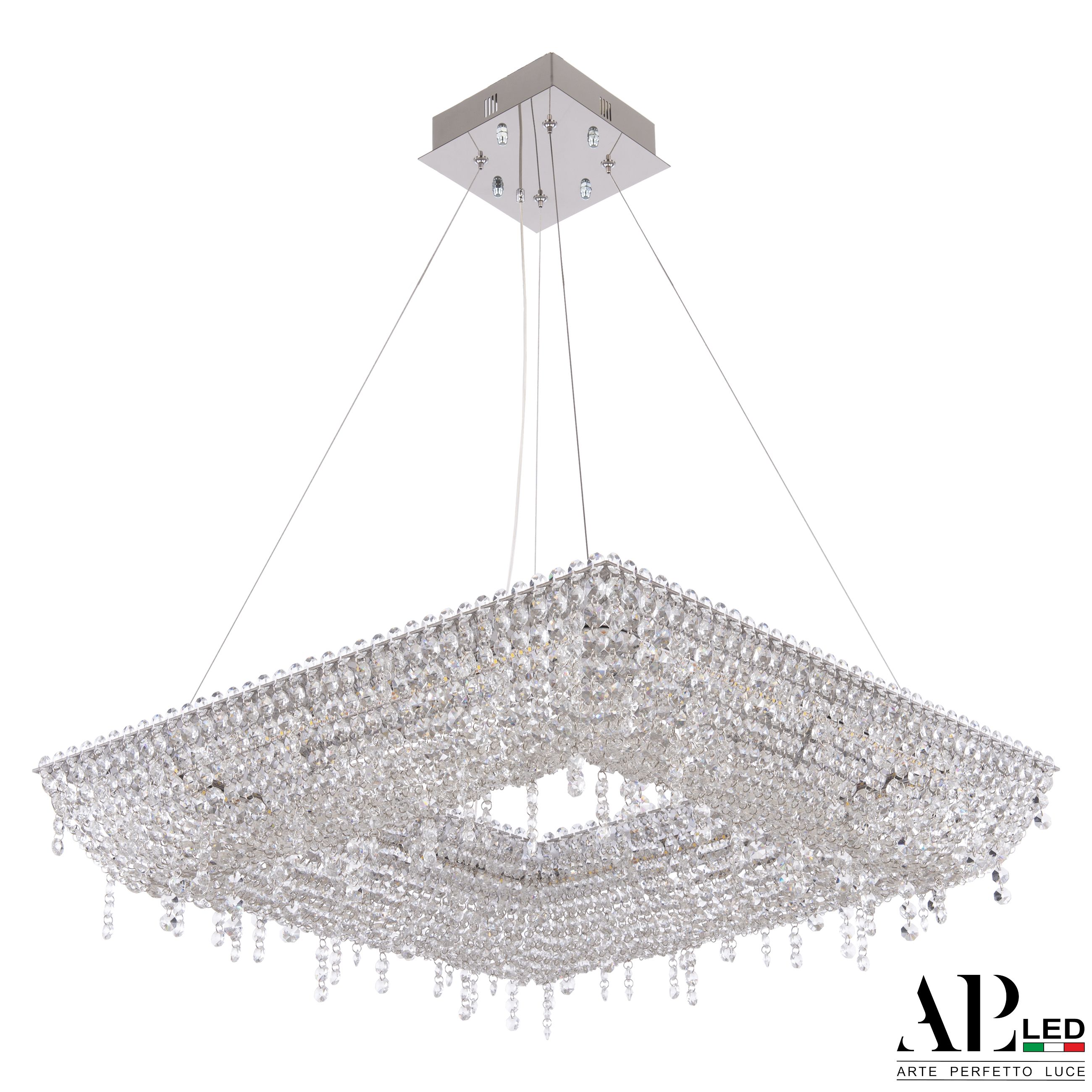 Хрустальная люстра APL LED Sicilia SH503.0.60.B.Ni.4000