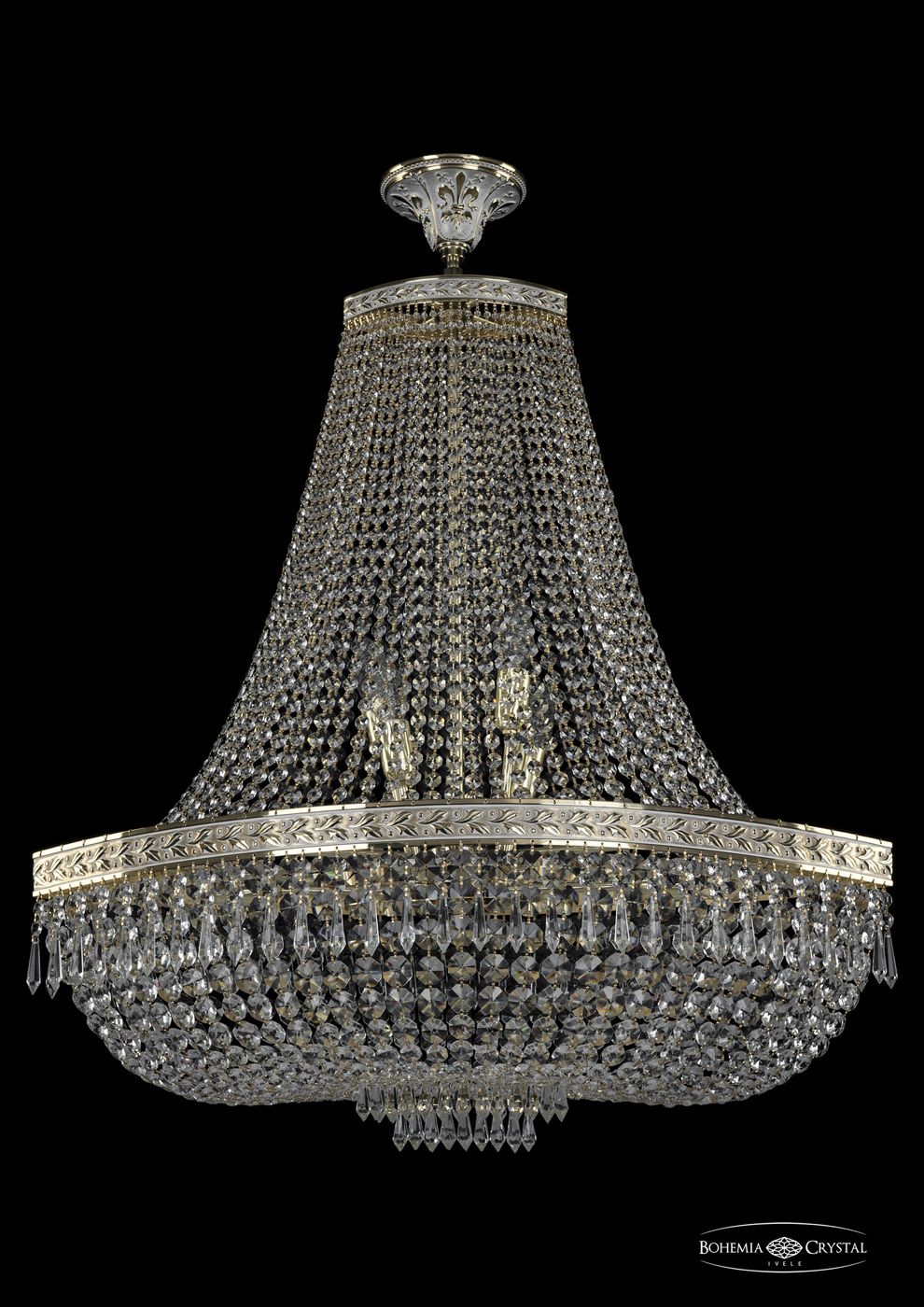 

Хрустальная люстра Bohemia Ivele 19273/H2/80IV GW, 19273/H2/80IV GW