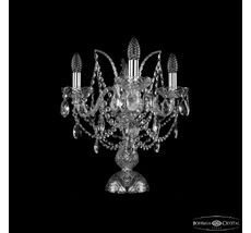 Настольная лампа Bohemia Ivele Crystal 1411L/3/141-39 Ni_BI