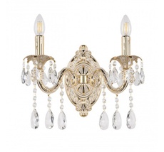 Бра с хрустальными подвесками Bohemia Ivele Crystal AL7901B10/2/175 A GW_BI