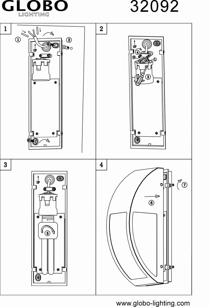 Уличный настенно-потолочный светильник Cornus 32092_GL