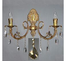 Бра Ambiente ALICANTE 8888/2 AB Honey Leaf_BZ