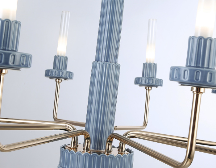 Люстра на штанге Ambrella Light HIGH LIGHT Ceramo Modern LH53126_AMB