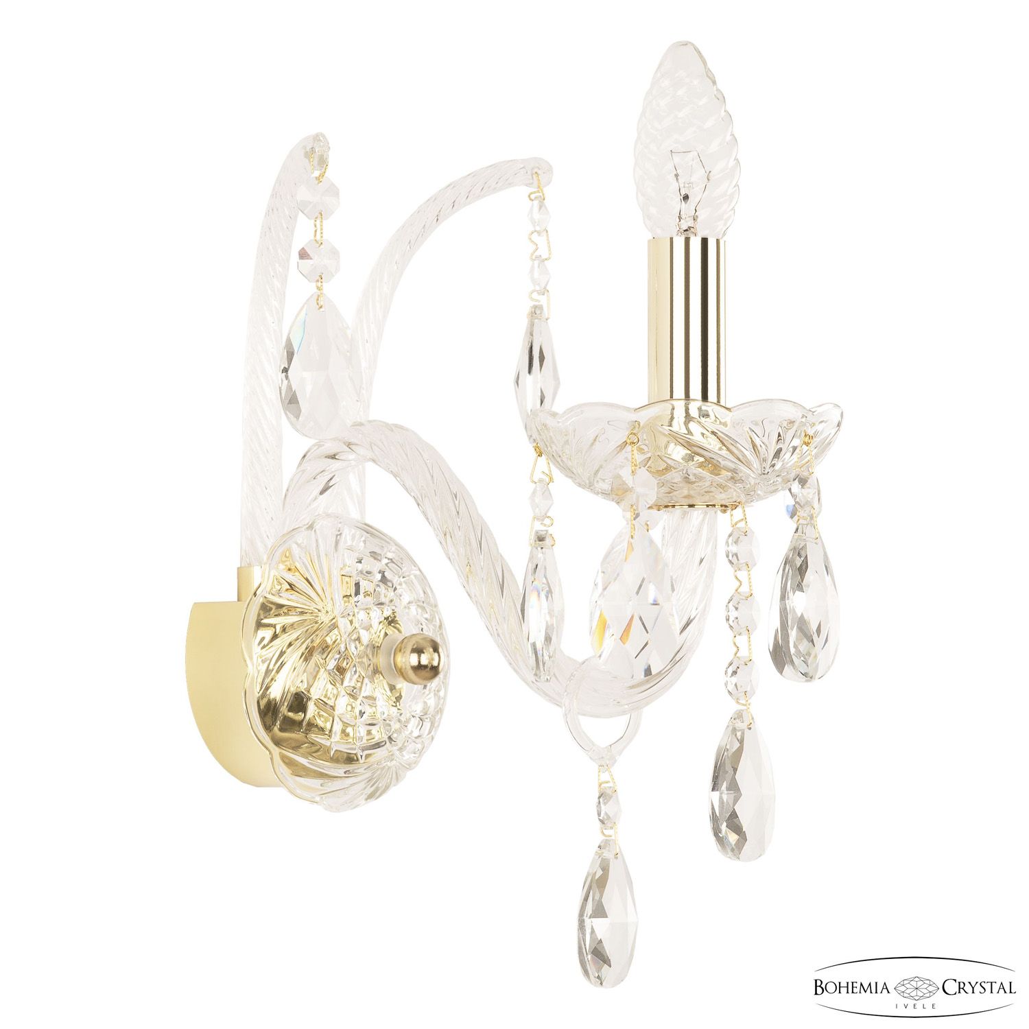 Бра Bohemia Ivele Crystal 105B/1/165 G_BI