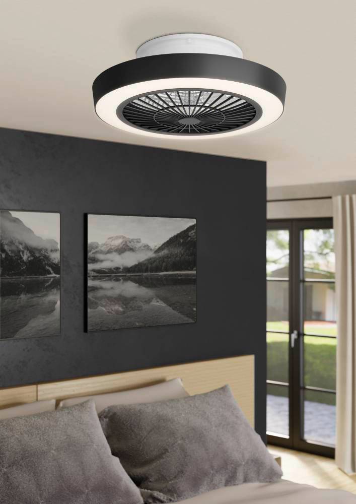 Потолочная люстра-вентилятор Eglo SAZAN 35096