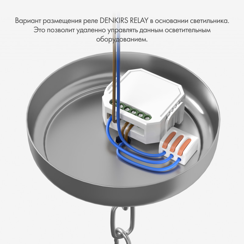 Wi-Fi реле Denkirs Relay RL1004-DM/1