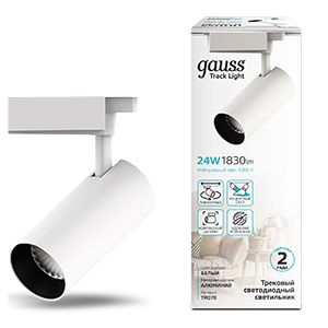

Трековые светильники Gauss, TR070