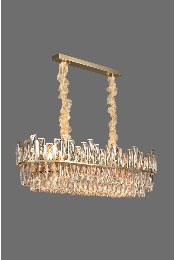 Подвесная люстра хрусталь Omnilux OML-67903-11