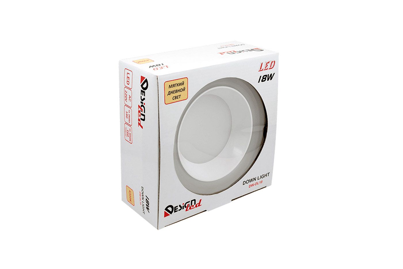 Встраиваемый светильник DesignLed DW-DL18-NW 00-00001222_SW