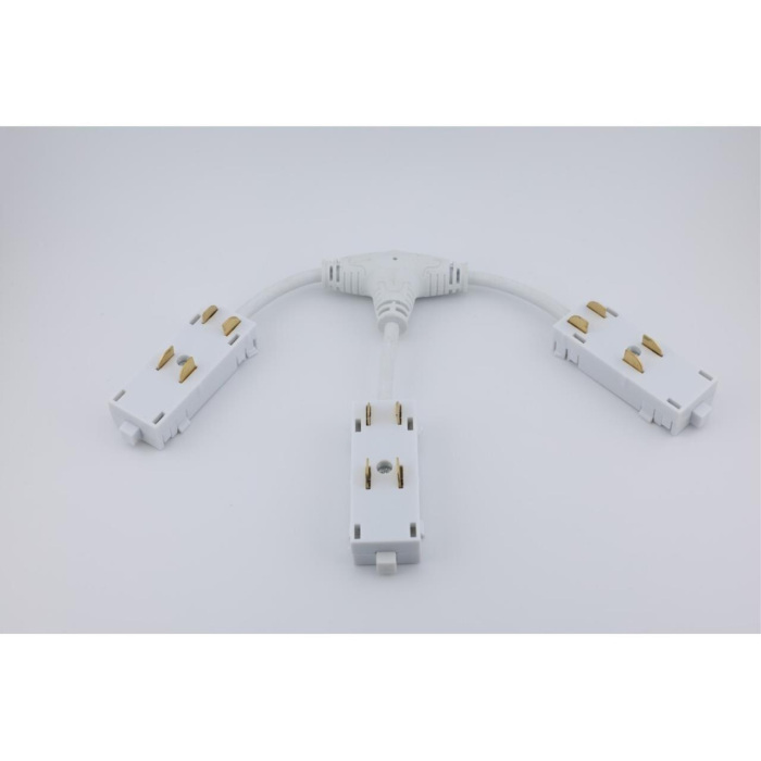 Трековый коннектор питания Т-образный Aployt APL.0280.10.04