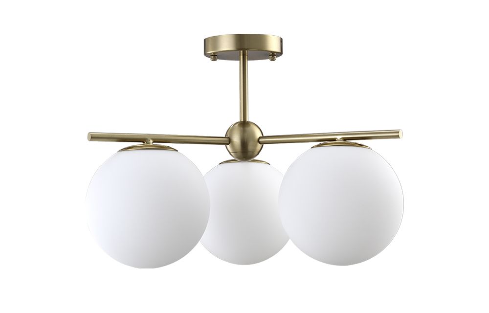 Потолочная люстра Crystallux Crystal Lux FELIZ FELIZ SP-PL3 BRONZE/WHITE_CR