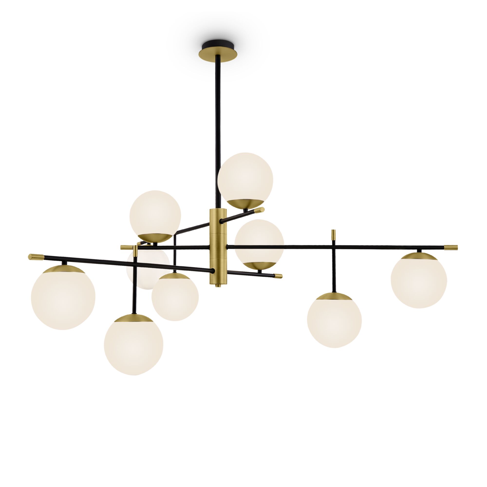 Потолочная люстра Maytoni Nostalgia MOD048PL-09G_MY