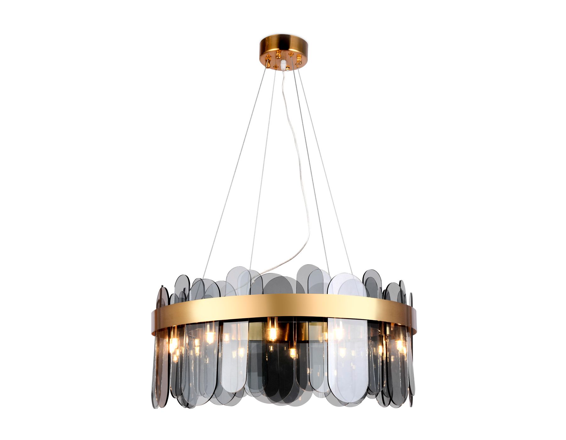 Подвесная люстра Ambrella light с хрусталем TR TR5344_AMB