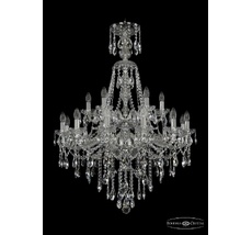 Хрустальная люстра Bohemia Ivele 1415/12+6/300/XL-114/2d Ni_BI