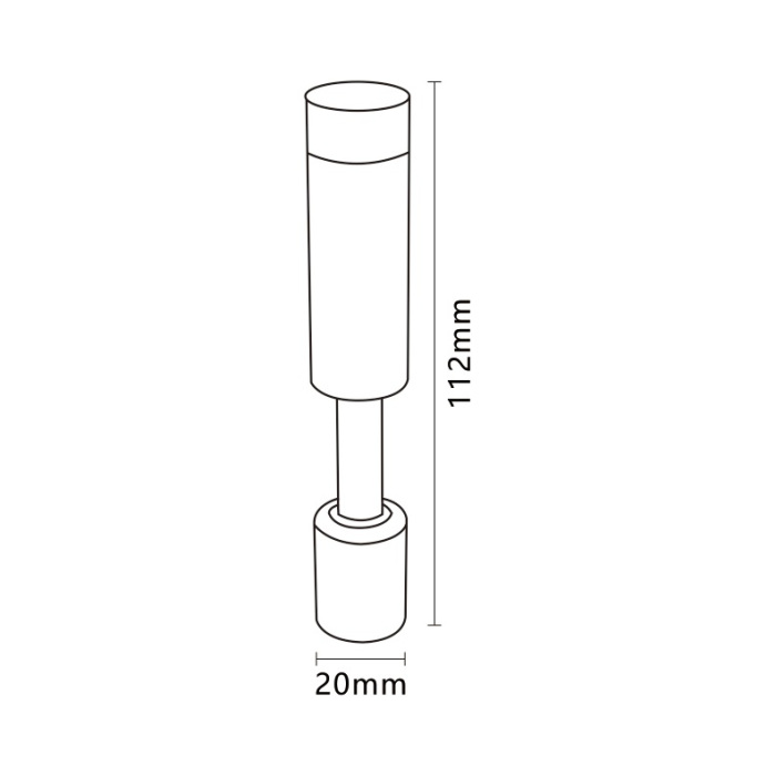 Крепление накладное для гибкой магнитной системы Crystal Lux CLT 0.217 02 BL_CR