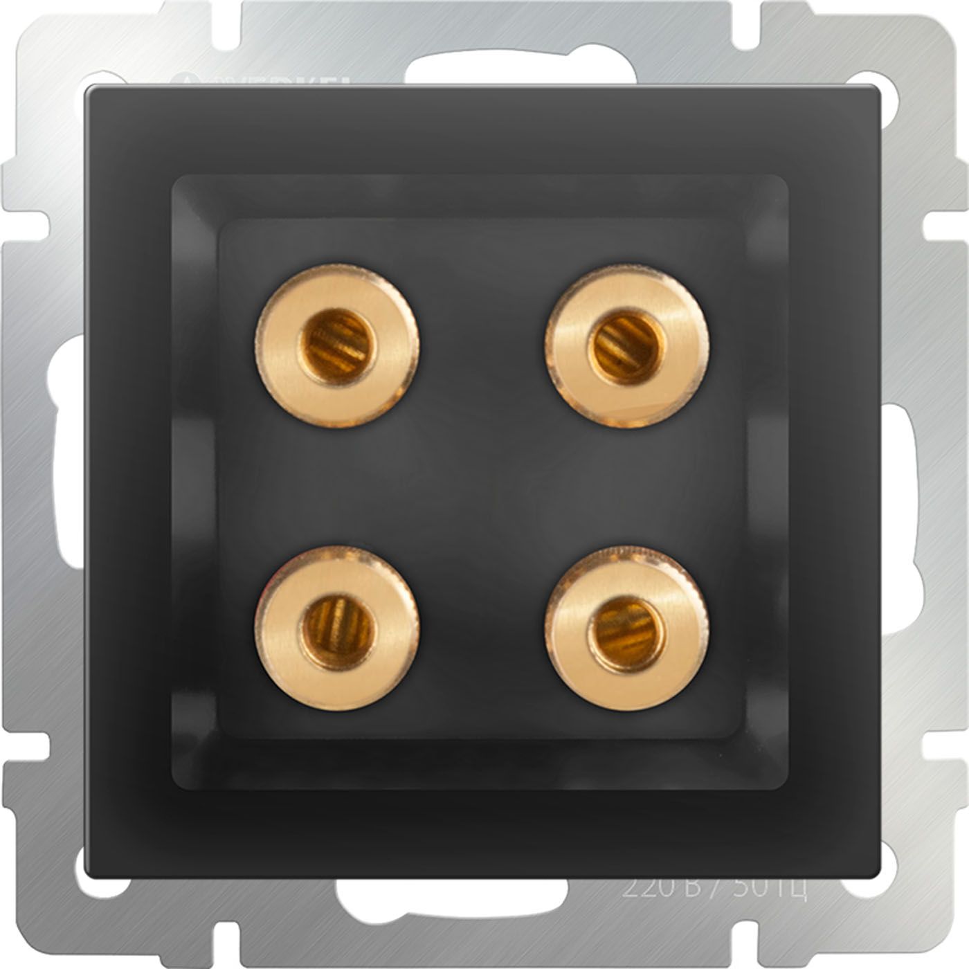 Акустическая розетка Werkel WL08-AUDIOx4 a051614_WR