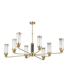 Подвесная люстра KUTEK IZANO IZA-ZW-4+4(P/1)T