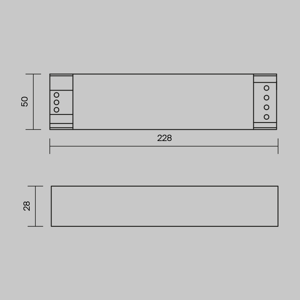 Блок питания Maytoni Power Supply Magnetic PSL007-200W-48V-IP20_MY