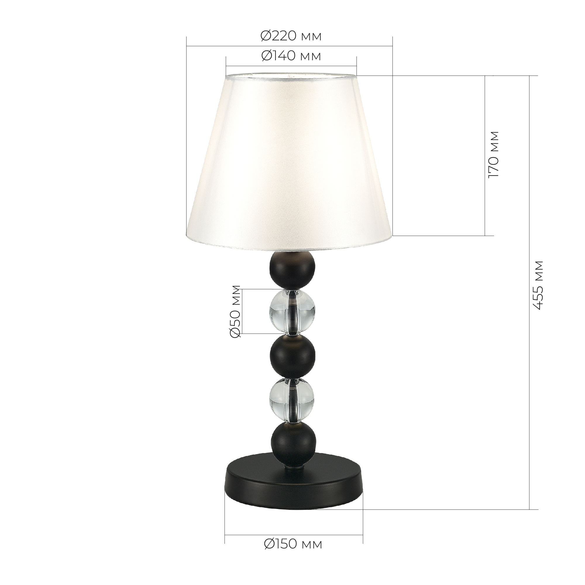 Настольная лампа ST LUCE AURORA SL2003.404.01