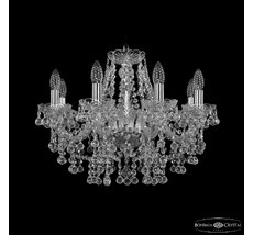 Хрустальная люстра Bohemia Ivele Crystal 1409 1409/8/195 Ni_BI
